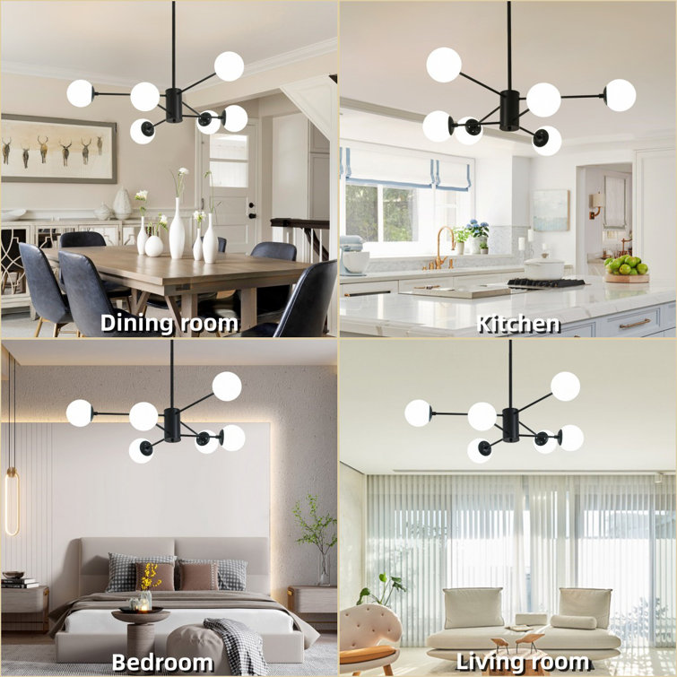 Black and silver 2025 light fixtures